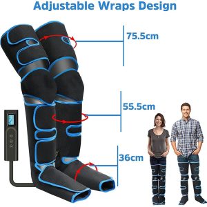 Recoverease: 6-Mode Air Compression Leg Relaxer & Heating Massager