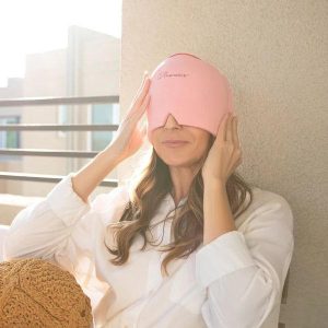 Chillease Cold Therapy Cap - Comfortable For Migraines, Headaches, And Cluster Headaches