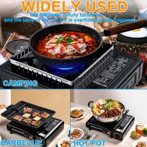 Portable Camping Stove With Carrying Case