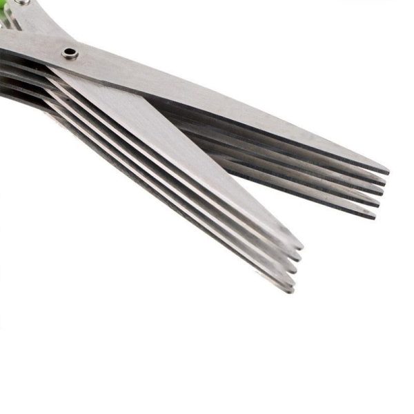 Kitchen Salad Scissors With 5 Blades