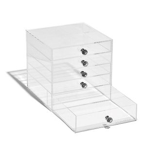 5-Drawer Transparent Acrylic Makeup Organizer