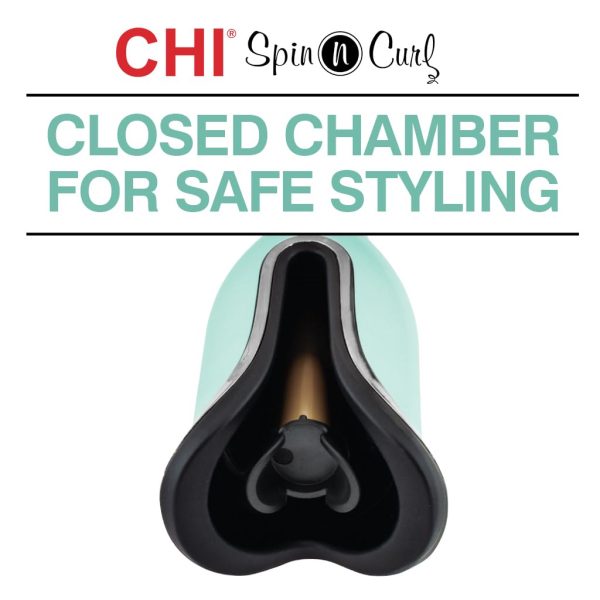 Chi Spin N Curl Curling Iron: Effortless Healthy & Shiny Curls And Waves | Final Day Of !