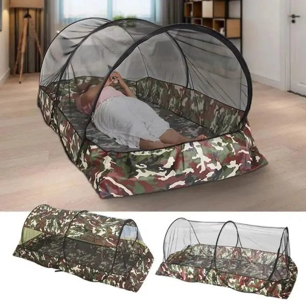 Camping Mosquito Net Tarp Tents Waterproof Travel Folding Portable For Trips Outdoor Garden Single-Door Dormitory Anti-Mosquito