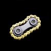 Riderx Bike Chain Premium Metal Fidget Spinner: Unique Chain Design For Stress & Focus Enhancement