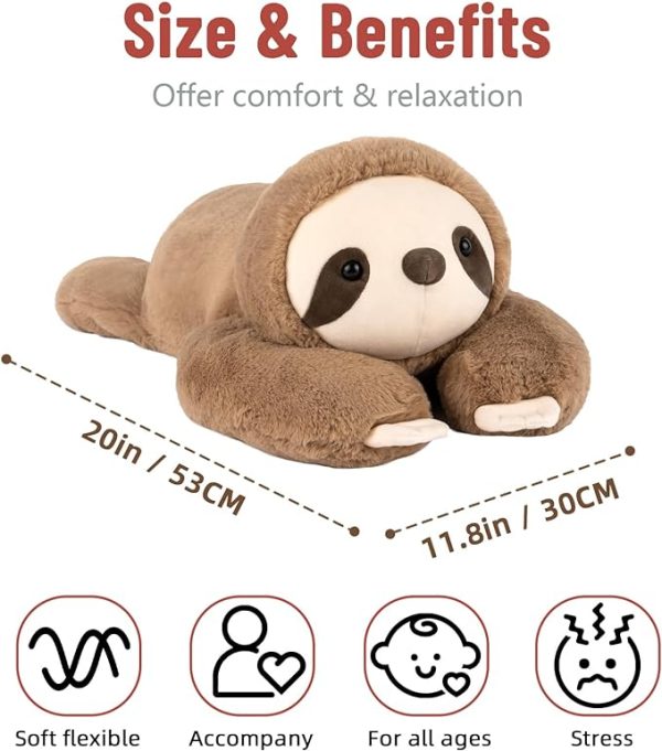 Cozybuddy Weighted Sloth Stuffed Animal