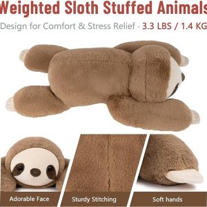 Cozybuddy Weighted Sloth Stuffed Animal