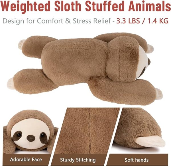 Cozybuddy Weighted Sloth Stuffed Animal