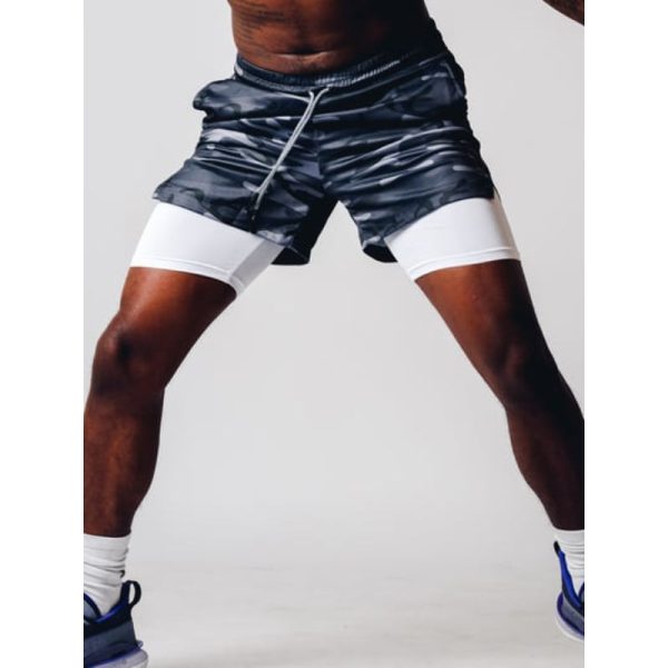 Men'S Gym Workout Shorts