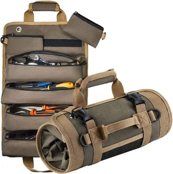 Multi-Purpose Hardware Tool Bag Rolled Waterproof Portable Storage Bag