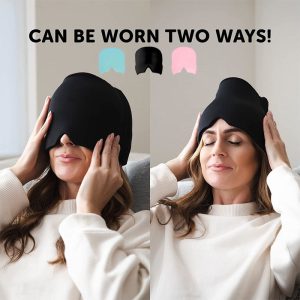 Chillease Cold Therapy Cap - Comfortable For Migraines, Headaches, And Cluster Headaches