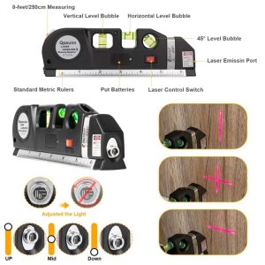 Multifunctional Laser Measuring Device With 4 Functions