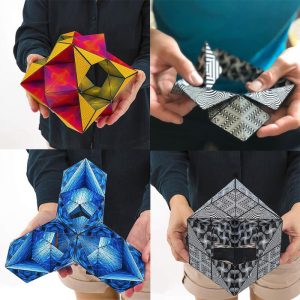 Magiccube 3D Magnetic Puzzle Cube - Shape-Shifting, Stress Relieving Fidget Toy