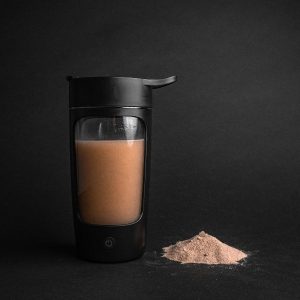 Electric Protein Shake Bottle: Portable, Clump- Mixing