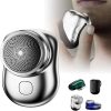 Mini Portable Electric Shaver 4 Pieces Set