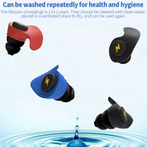 High-Quality Noise-Cancelling Sleep Earplugs - Comfortable Silicone For Deep Sleep And Snoring