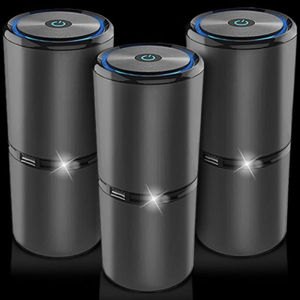 Sleek Aluminum Ionic Air Purifiers