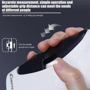 Smartgrip Pro: Ultimate Digital Hand Strength Meter - Precision Grip Training With Led Feedback