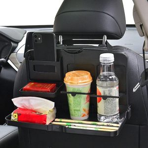 Foldable Car Backseat Table Organizer