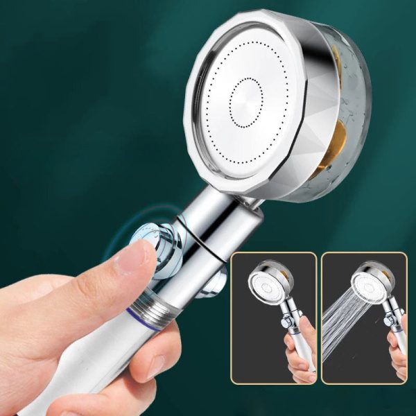 The Turbohead - Propeller Shower Head