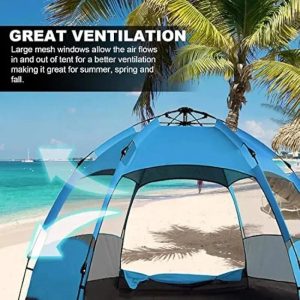 Up Camping Tent Easy Setup Automatic Hydraulic Water Resistant With Rain Fly Portable Lightweight Great