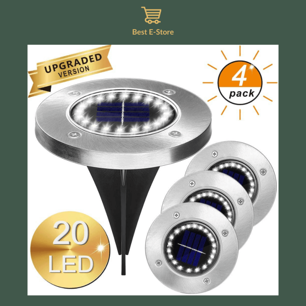 Waterproof Solar Powered Garden Lights | Last Day For !