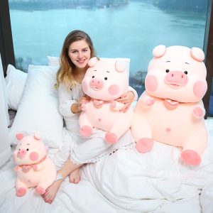 Jumbo Pink Pig Plush Toy