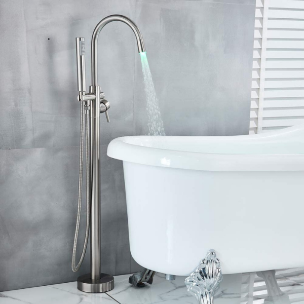 Premium Freestanding Floor Mounted Bathtub Filler Faucet