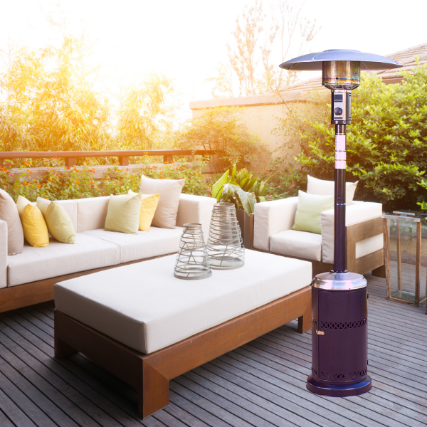 Powerful Outdoor Propane Patio Heater 40,000 Btu