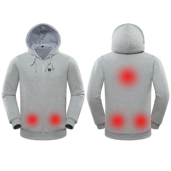 Powerful Electric Men'S Heated Hoodie Sweatshirt