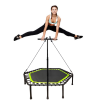 Premium Foldable Exercise Rebounder Workout Trampoline