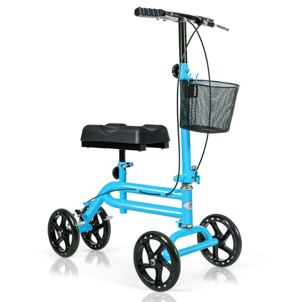 Steerable Folding All Terrain Medical Knee Walker / Scooter