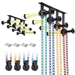 Backdrop Wall/Ceiling Mounted 4-Roller Holder