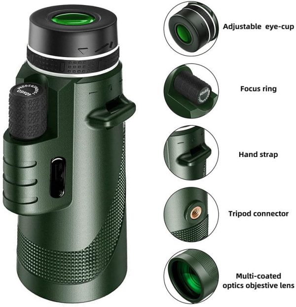 Monocular Telescope For Phone