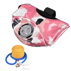 Core Bag Water-Filled Fitness Aqua Bag Adjustable 33 Pound Pink