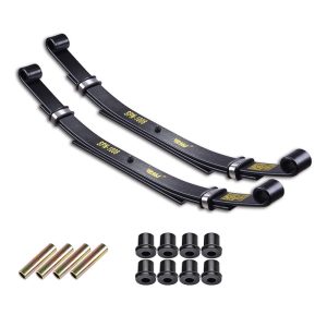 2Pcs 3-Leaf Rear Leaf Springs For Club Car Ds Dual-Action