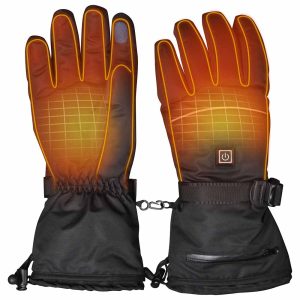 Battery Heated Gloves Touchscreen 3 Heat Setting