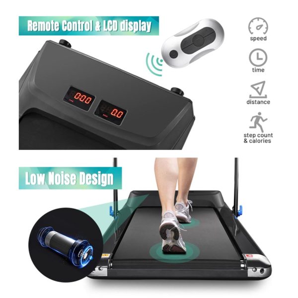 Ultra-Thin Folding Treadmill With Remote Running Machine