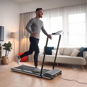 Ultra-Thin Folding Treadmill With Remote Running Machine