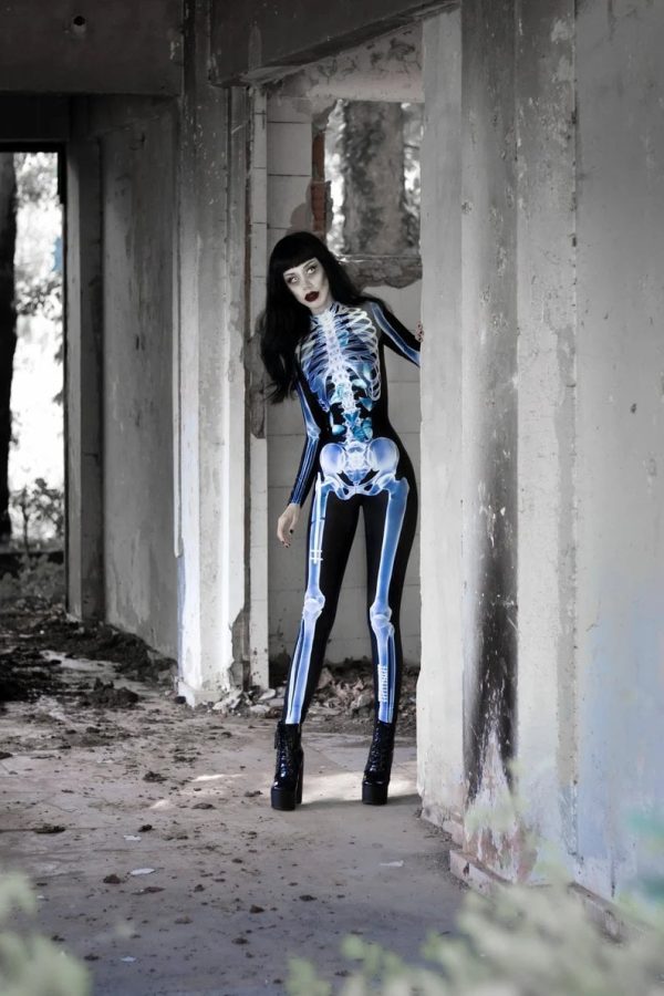 -Sexyskull Bodysuit