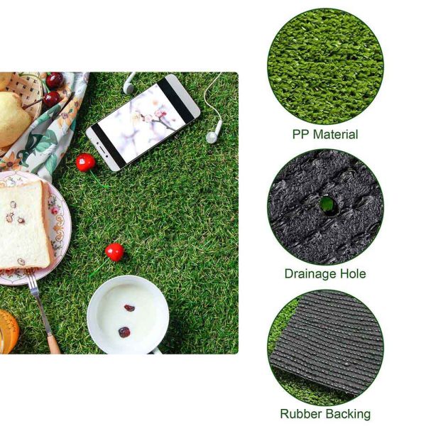 65X5Ft Artificial Grass Rug Pet Turf Landscape Lawn