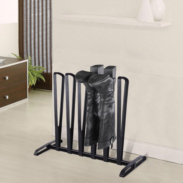 Boot Rack Shoe Organizer Holder Stand, 3-Pair