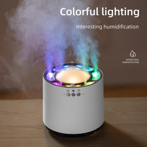 Voice Control Colorful Led Lamp Humidifier 800Ml Usb