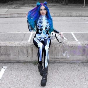 -Sexyskull Bodysuit