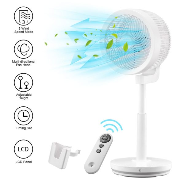 11 Stand Fan Desk Cooling Fan With Remote For Room