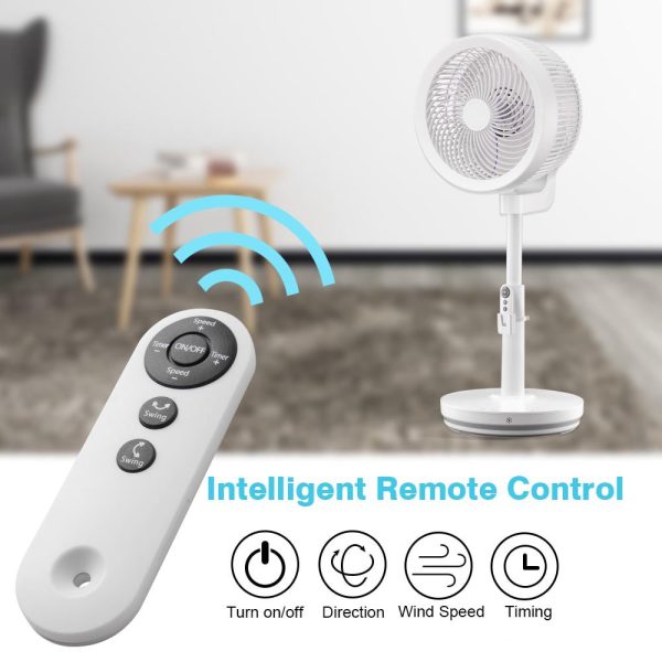 11 Stand Fan Desk Cooling Fan With Remote For Room