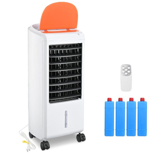 65W Portable Evaporative Air Cooler Remote Control 6L Tank