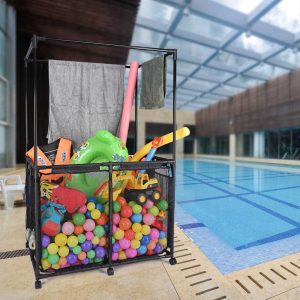 Rolling Pool Float Storage Towel Noodles Toy Holder 36In