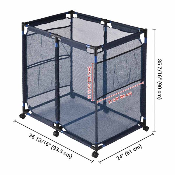 Pool Float Storage Bin Mesh With Pockets Large