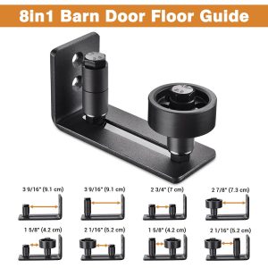 Steel Door Guide For Sliding Door, Closet 1.6 To 3.5