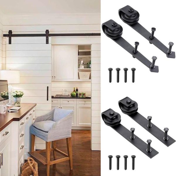 2X Sliding Barn Door Roller Replacement I Style Arrow Style Opt